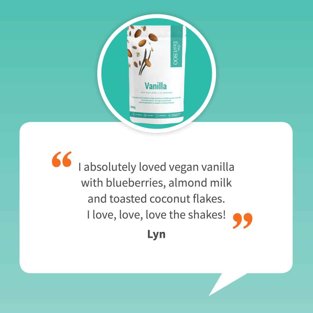 Vegan Shake Vanilla The Fast 800