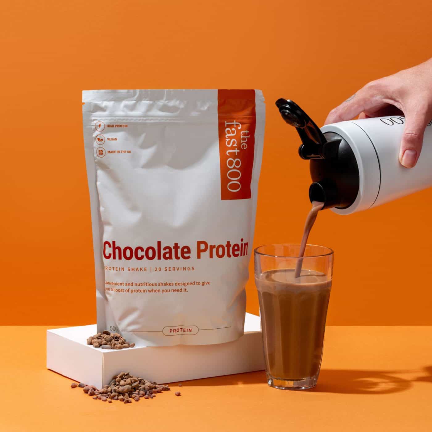Keto Protein Powder Chocolate The Fast 800