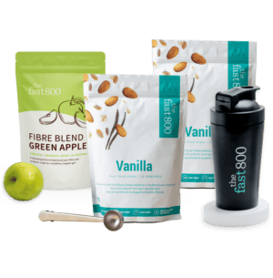 Products in the GLP-1 vanilla base support bundle by The Fast 800